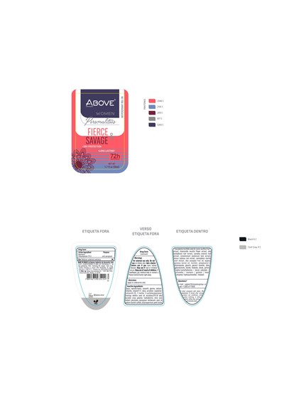 Package Label (Eua Deo Ant Above Roll On Personalities Fierce   Savage 50ml   Ficha Page 0001)